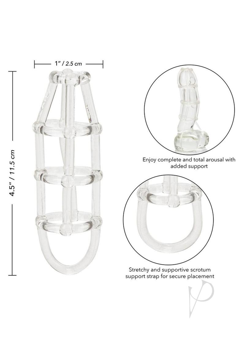 Cock Cage Enhancer - Clear