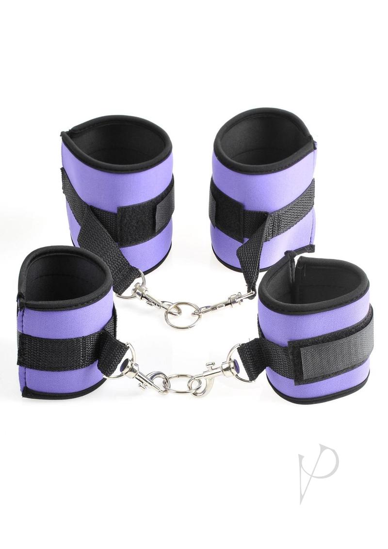 Ff Purple Pleasure Bondage Set