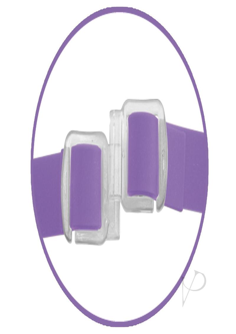 Ff Elite Vib Dbl Delight Strap On - Purp