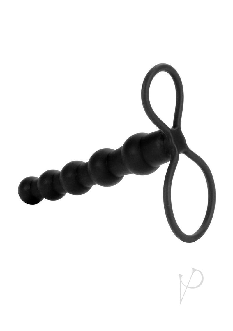 Love Ride Beaded Dual Penetrator Black