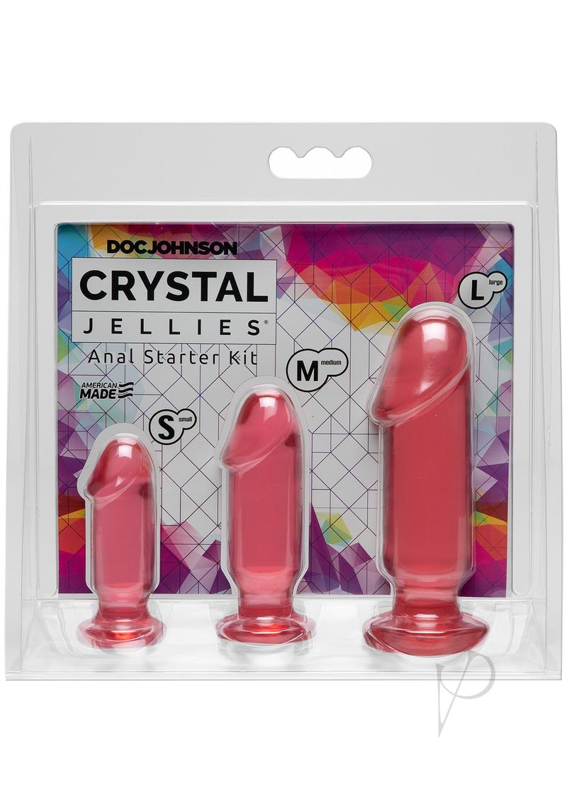 Crystal Jellies Anal Starter Kit Pink