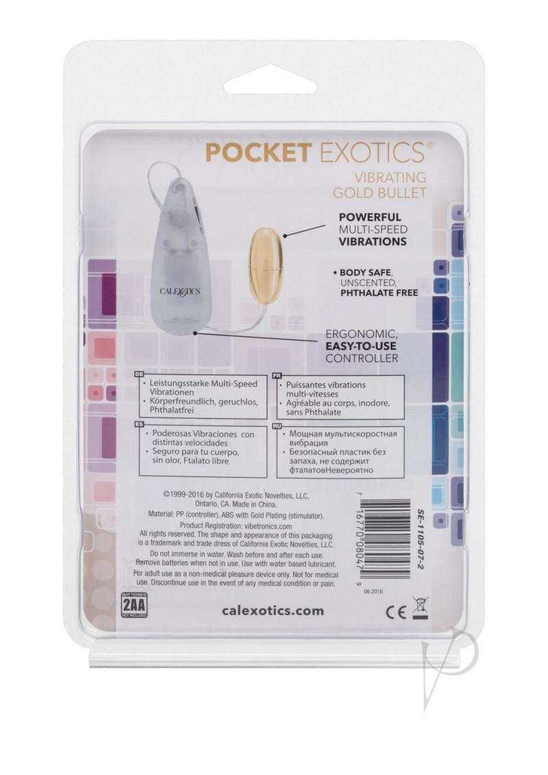 Pocket Exotic Gold Bullet