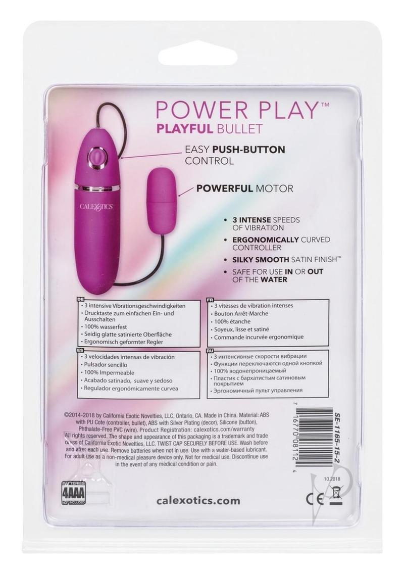 Power Play Playful Bullet Purple