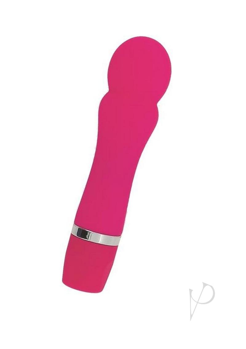 Close-up view of the Mmmm-mmm Pop Vibe Pink featuring a silver accent