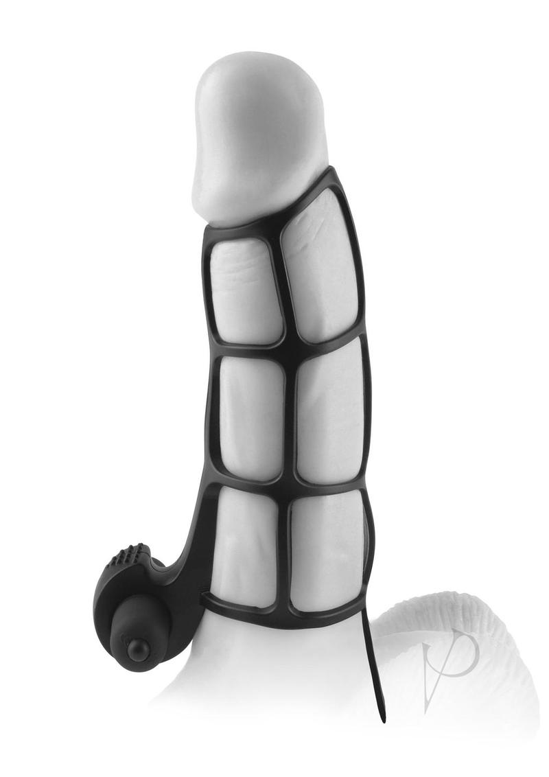 Fx Deluxe Silicone Power Cage Black