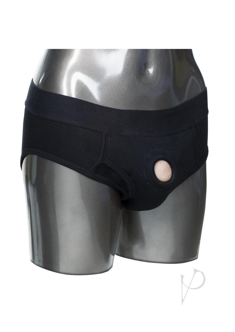 Packer Gear Black Brief Harness M/l