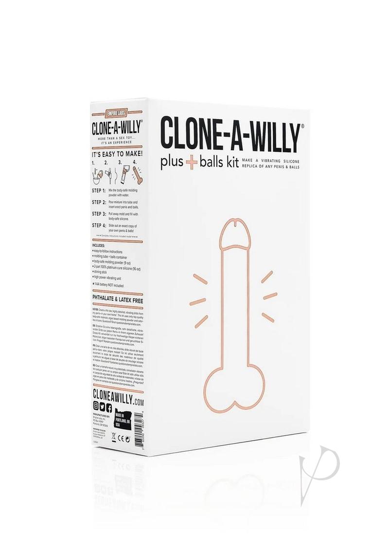 Clone A Willy Plus Balls Light Skin Kit