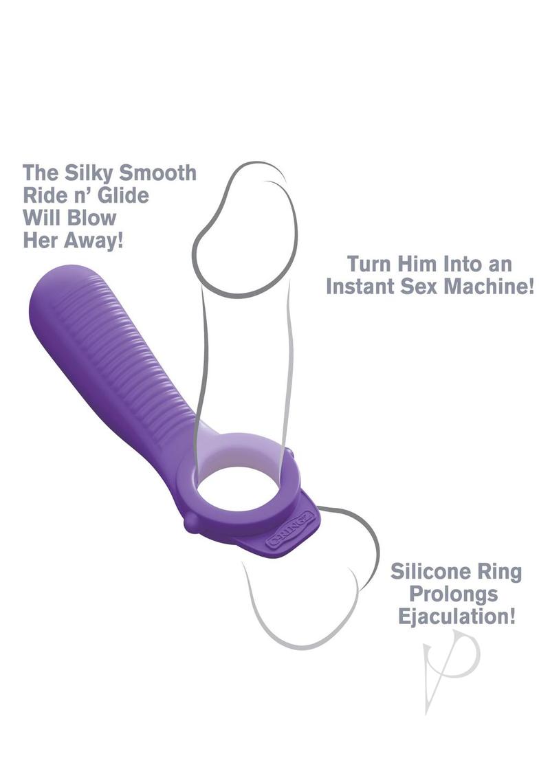 Fcr Ride N Glide Couples Ring Purple