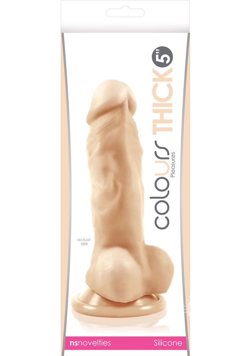 Colours Pleasures Dong Thick 5 White