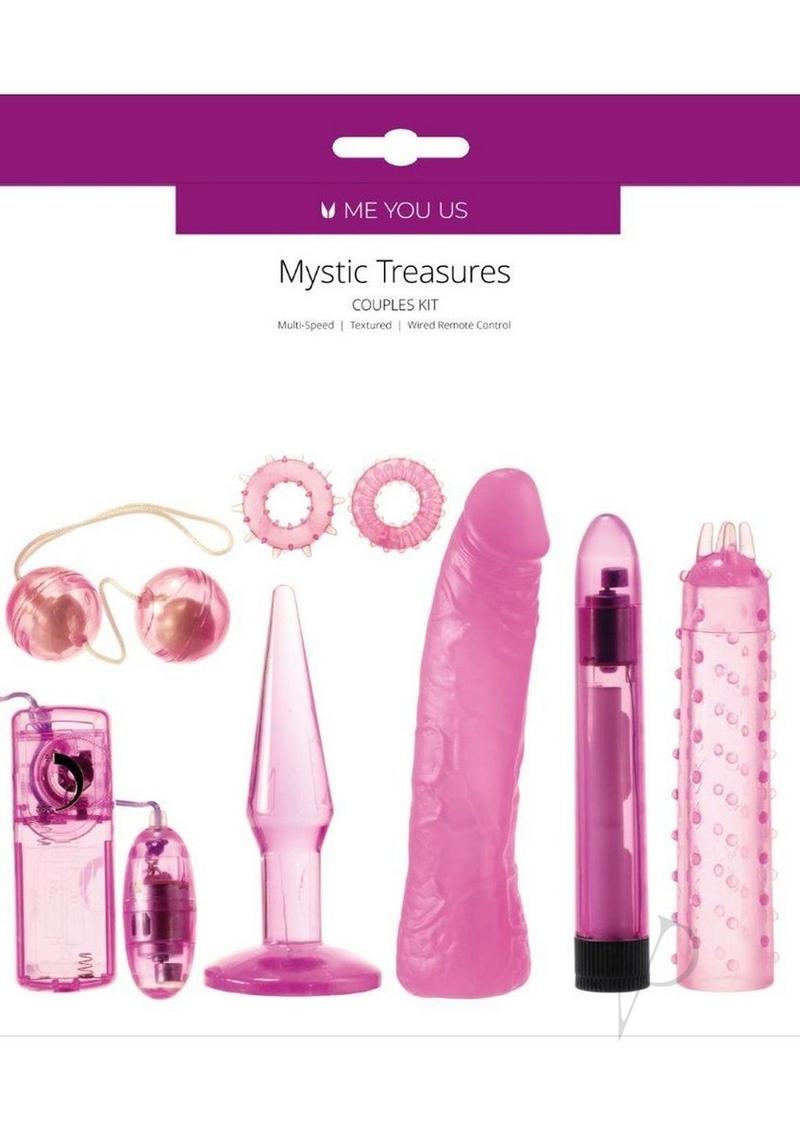 Myu Mystic Treasures Couples Kit with pink adult toys