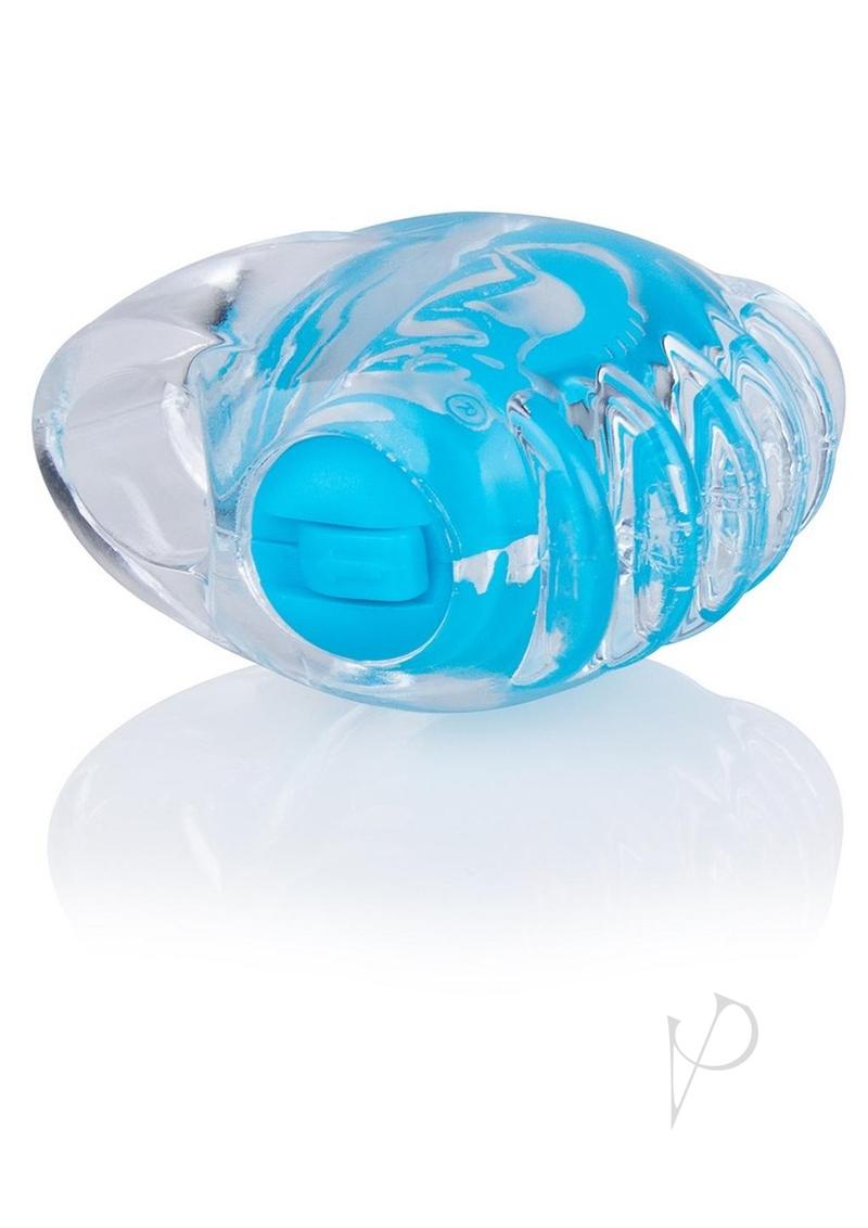 Box of 12 Colorpop Fingo Tip vibrators with blue accents on sale