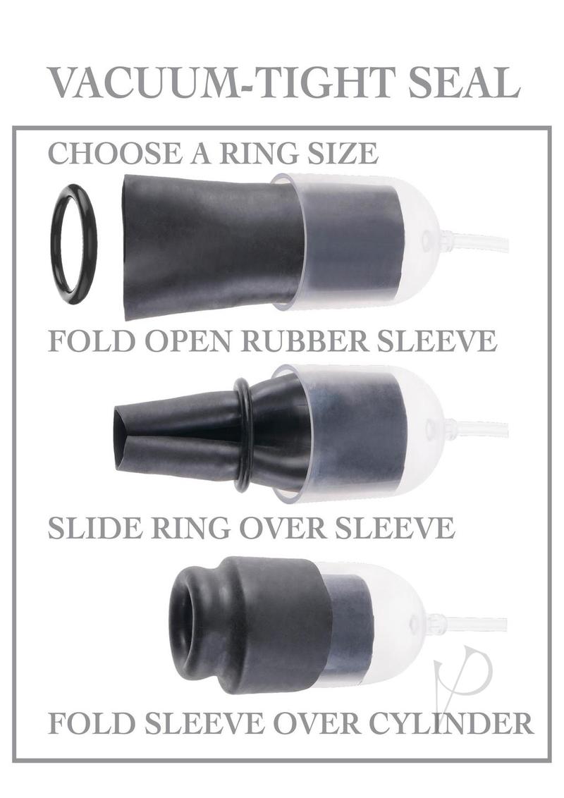 Ff Suck N Stroke Head Pump Black