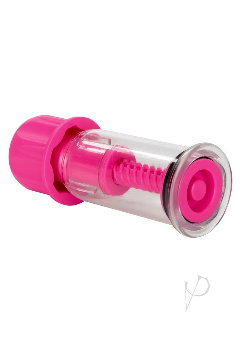 Nipple Play Vacuum Twist Suckers Pink