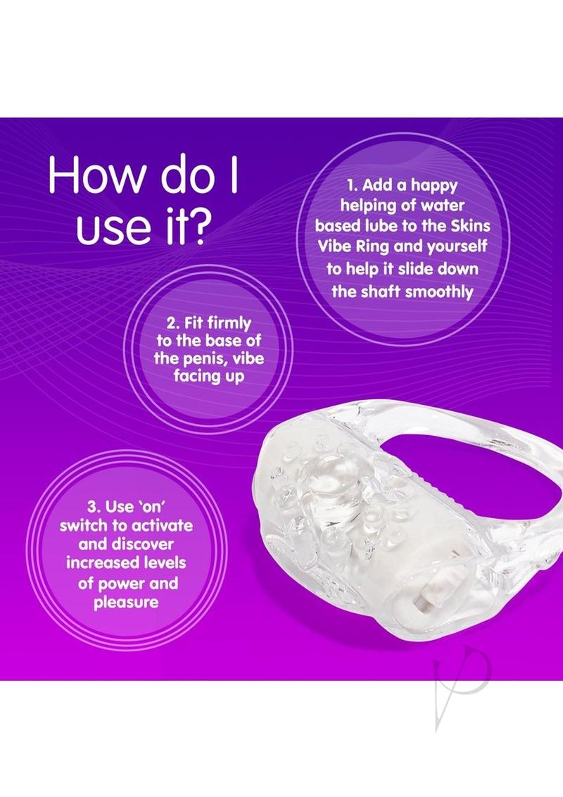 Skins Vibrating Ring Retail Pack
