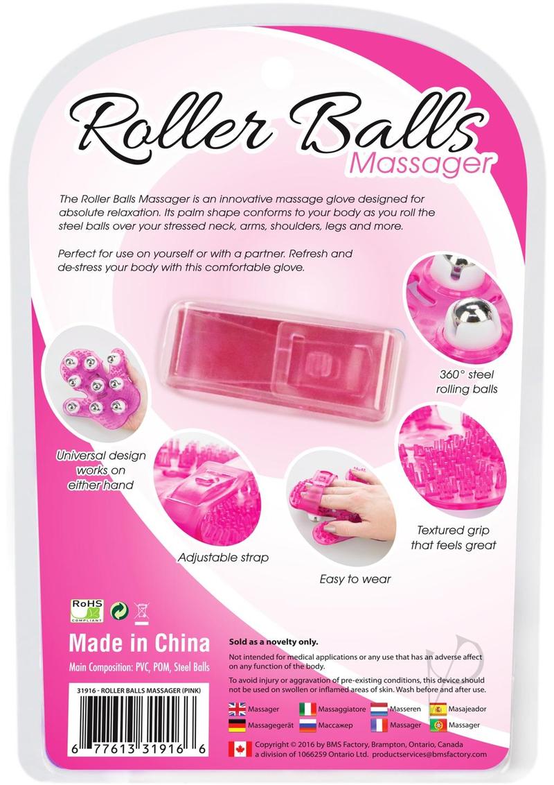Sandt Roller Balls Massager Pink
