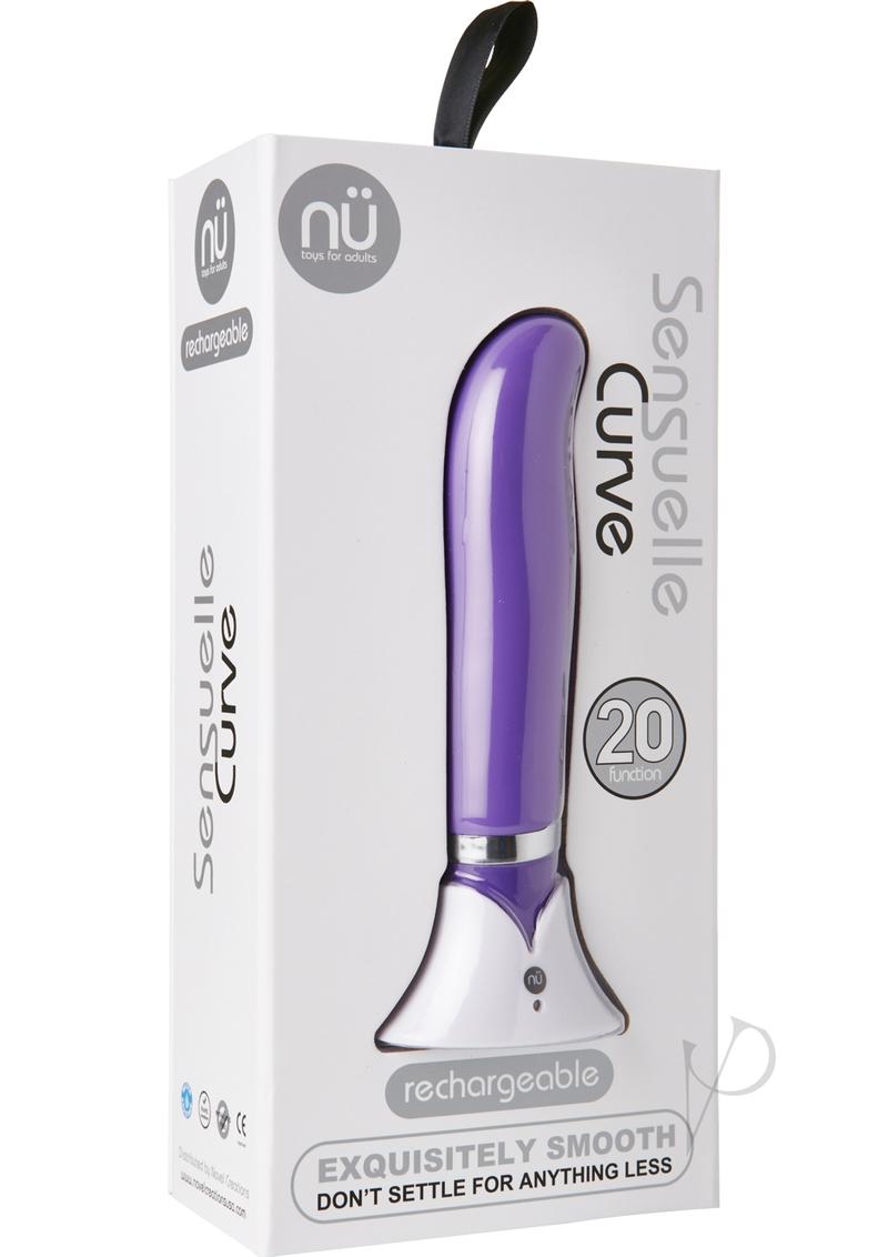 Purple Sensuelle Curve 20 Function Vibrator with a Discreet Design