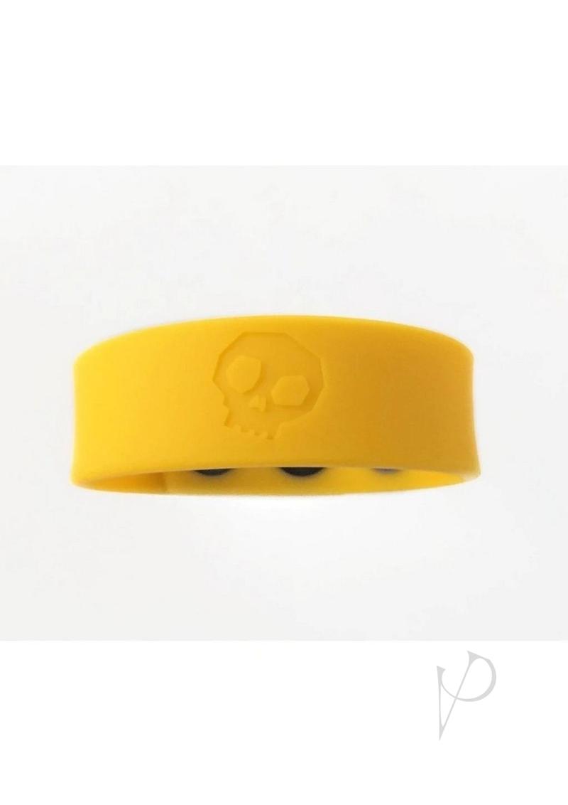Boneyard Silicone Cock Strap Yellow