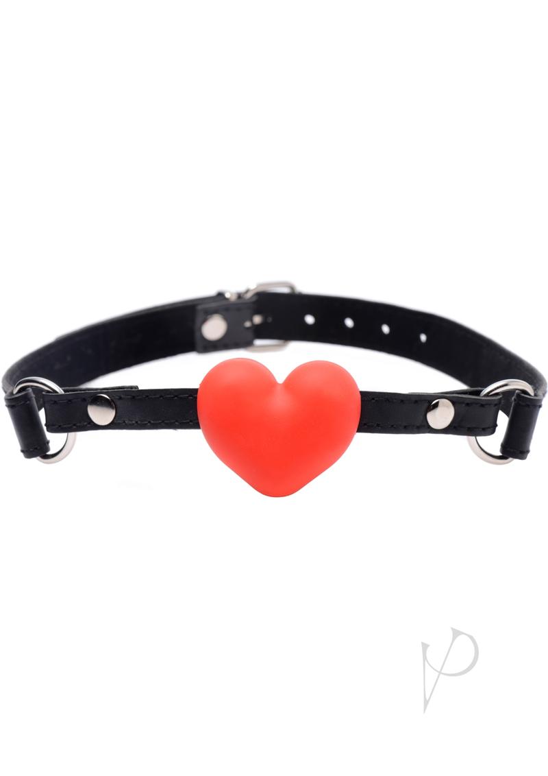 Frisky Silicone Heart Shaped Mouth Gag