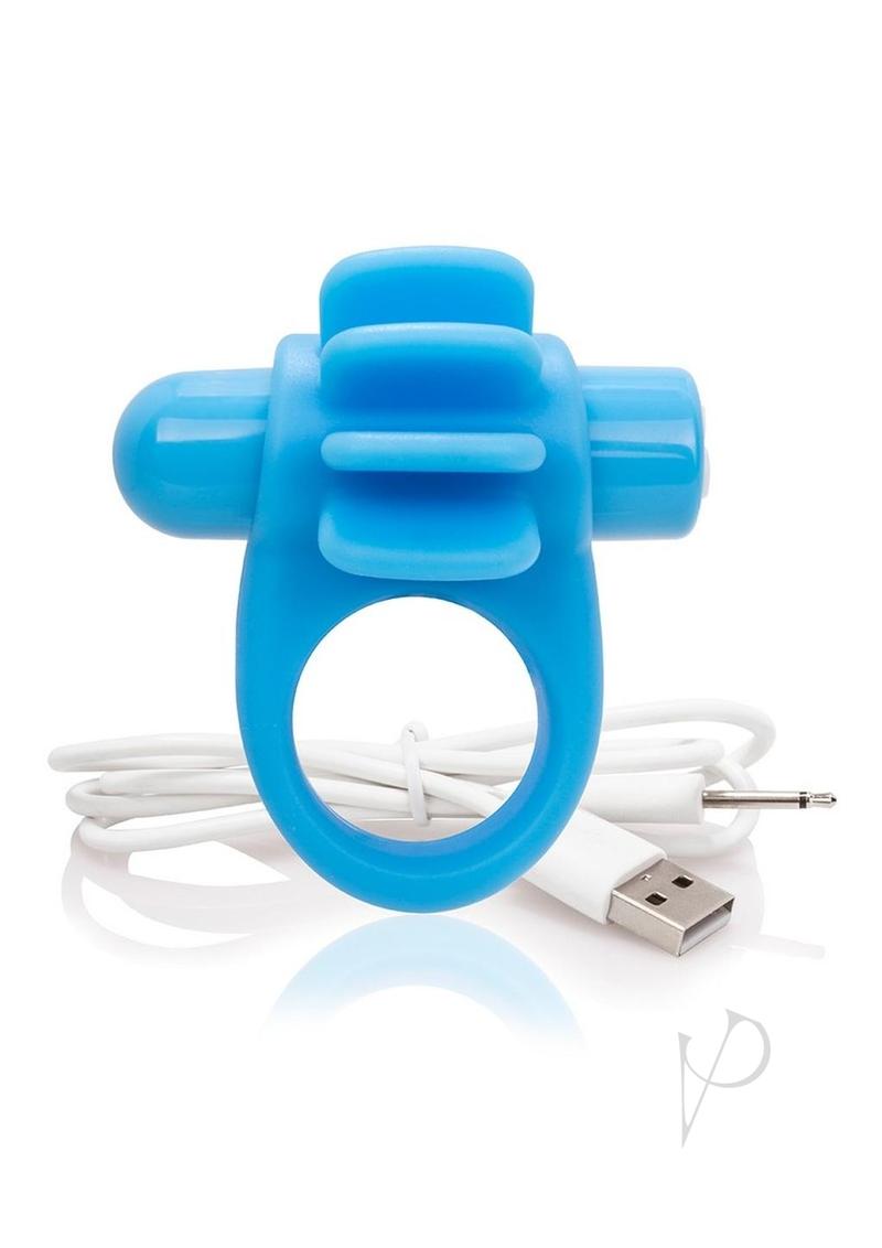 Charged Skooch Ring Blue-individual