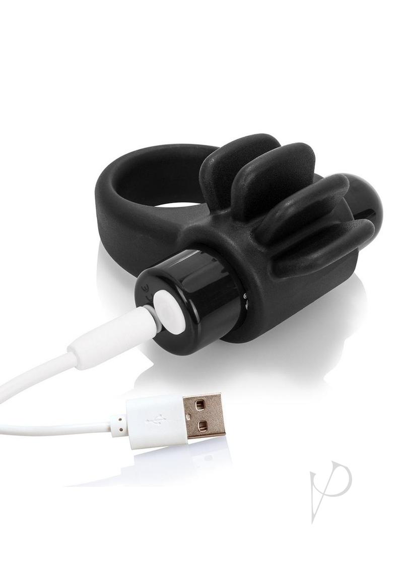 Charged Skooch Ring Black-individual