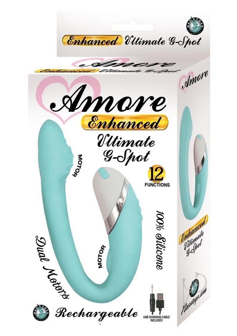 Amore Enhanced Ultimate G-spot Aqua vibrator on display