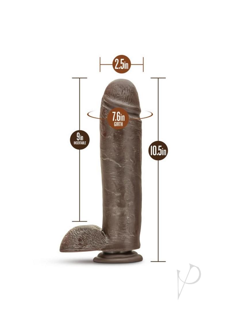 Dr Skin Mr Mister 10.5 Dildo Chocolate
