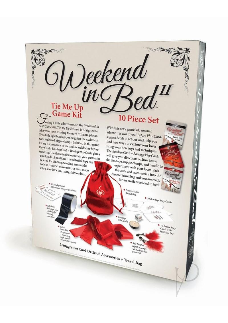 Bcd Weekend In Bed All Tied Up Game Kit