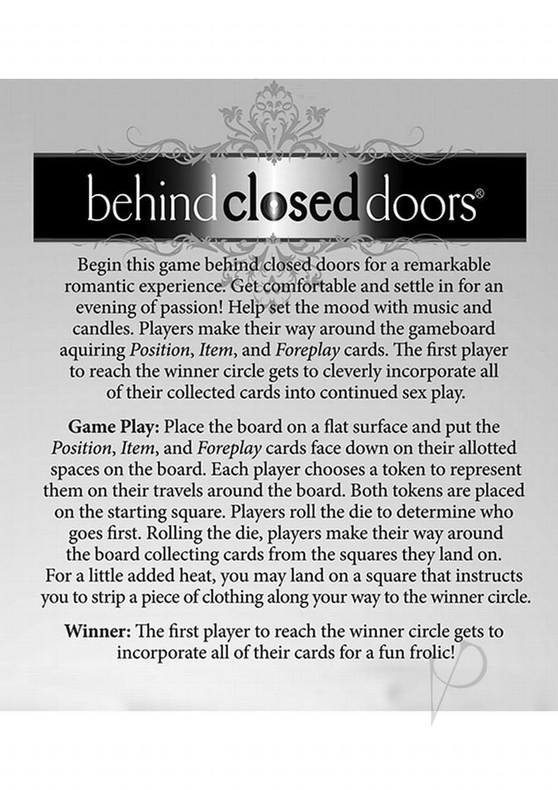 Bcd Behind Closed Doors (nv)