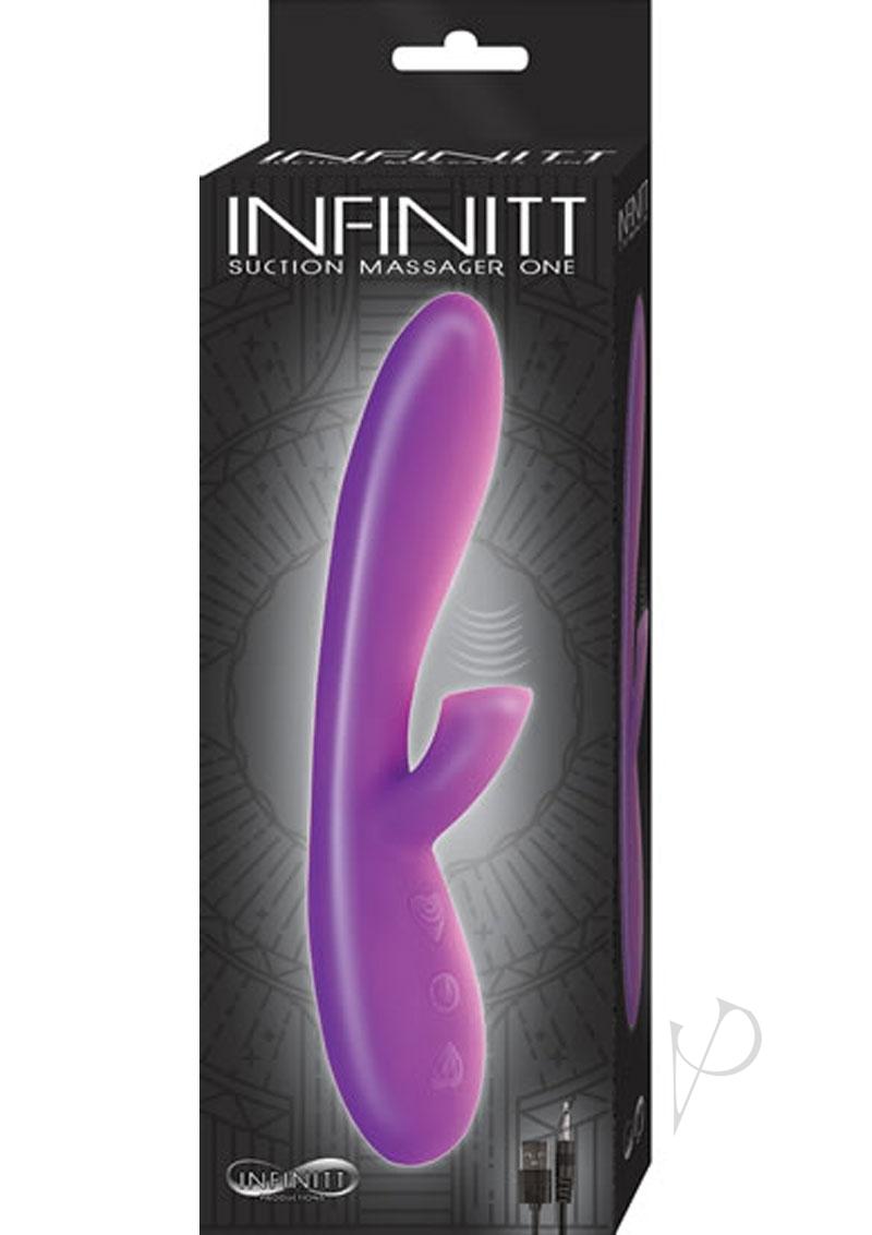 Infinitt Suction Massager One in its original packaging on display