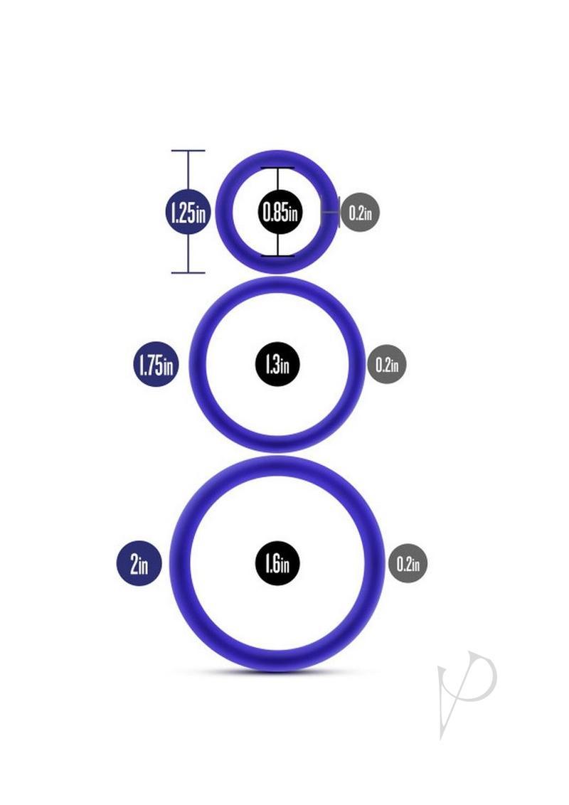 Performance Vs4 Cockring Set Indigo