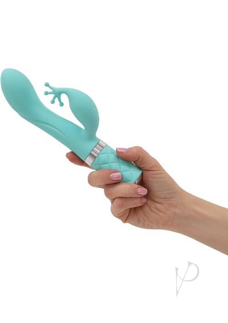Pillow Talk Kinky Dual Massager Teal