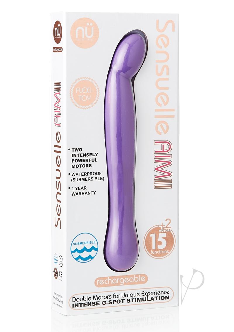 Sensuelle Aimi 15-function G-spot Vibrator in purple