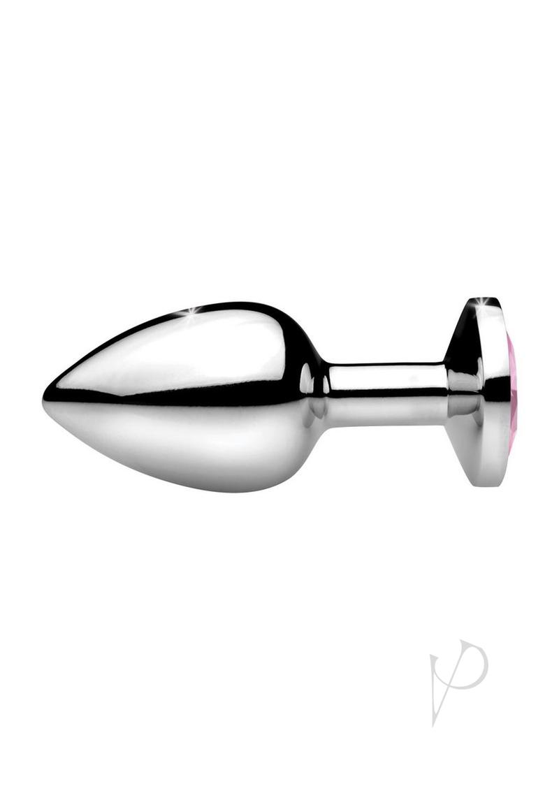 Booty Sparks Pink Gem Anal Plug Md