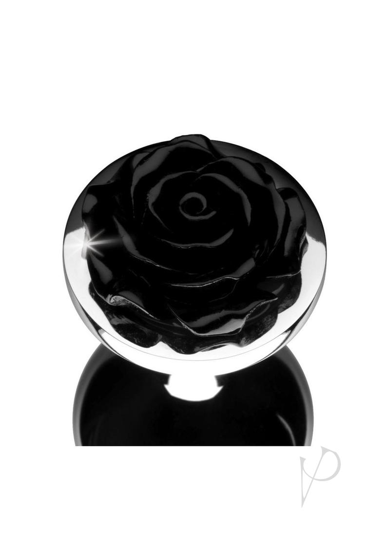 Booty Sparks Black Rose Anal Plug Md