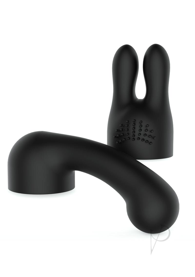 Black Bodywand Curve Accessory designed for targeted stimulation