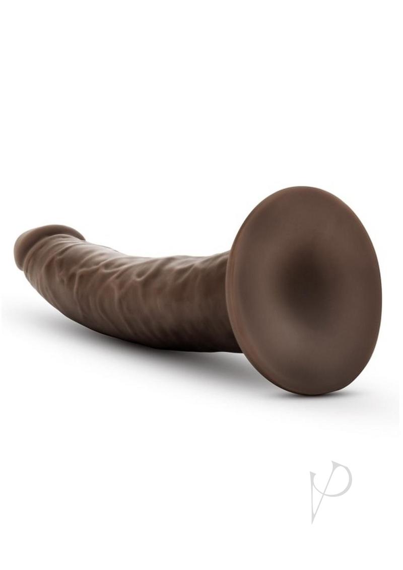 Dr Skin Cock W/suction 7 Chocolate