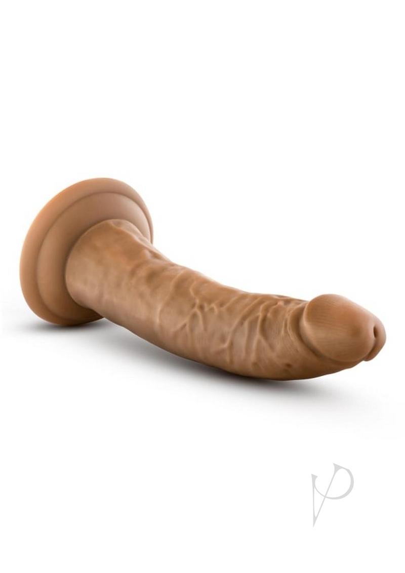 Dr Skin Cock W/suction 7 Mocha