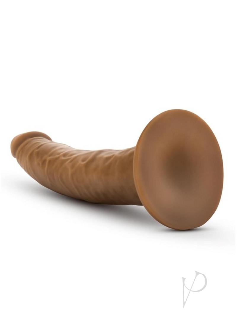 Dr Skin Cock W/suction 7 Mocha