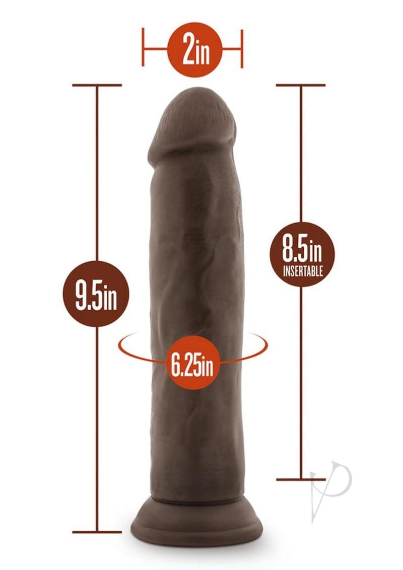 Dr Skin 9.5 Cock Chocolate