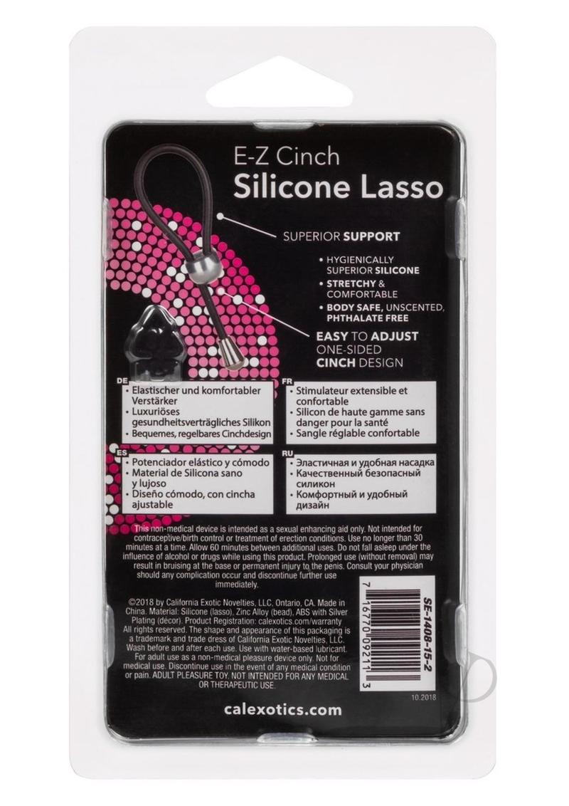 E-z Cinch Silicone Lasso