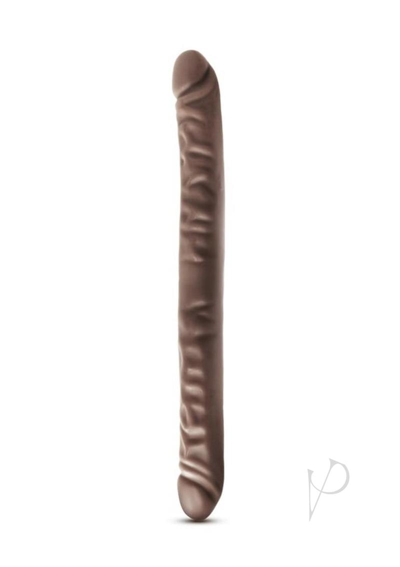 Dr Skin Double Dildo 18 Chocolate