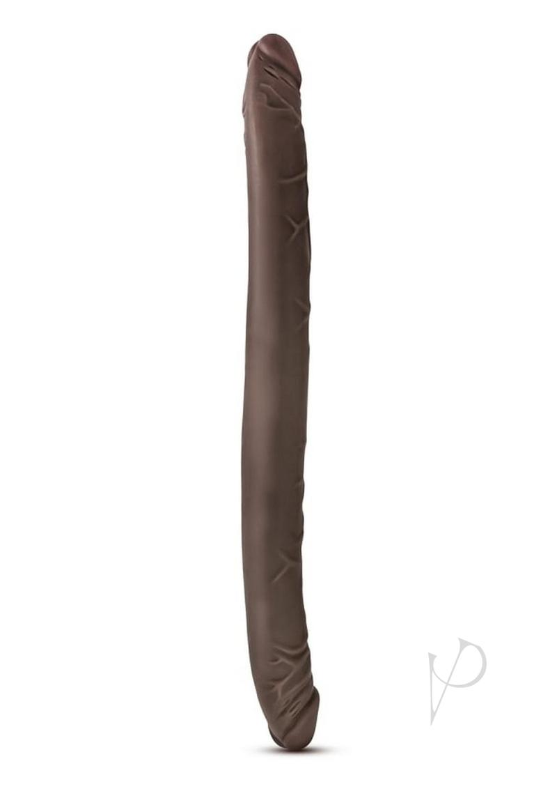 Dr Skin Double Dildo 16 Chocolate