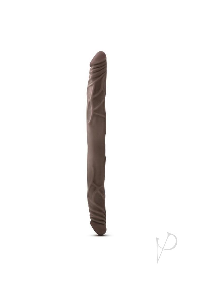 Dr Skin Double Dildo 14 Chocolate