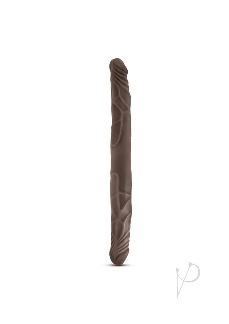 Dr Skin Double Dildo 14 Chocolate