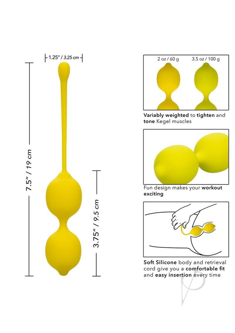 Kegel Training Set Lemon