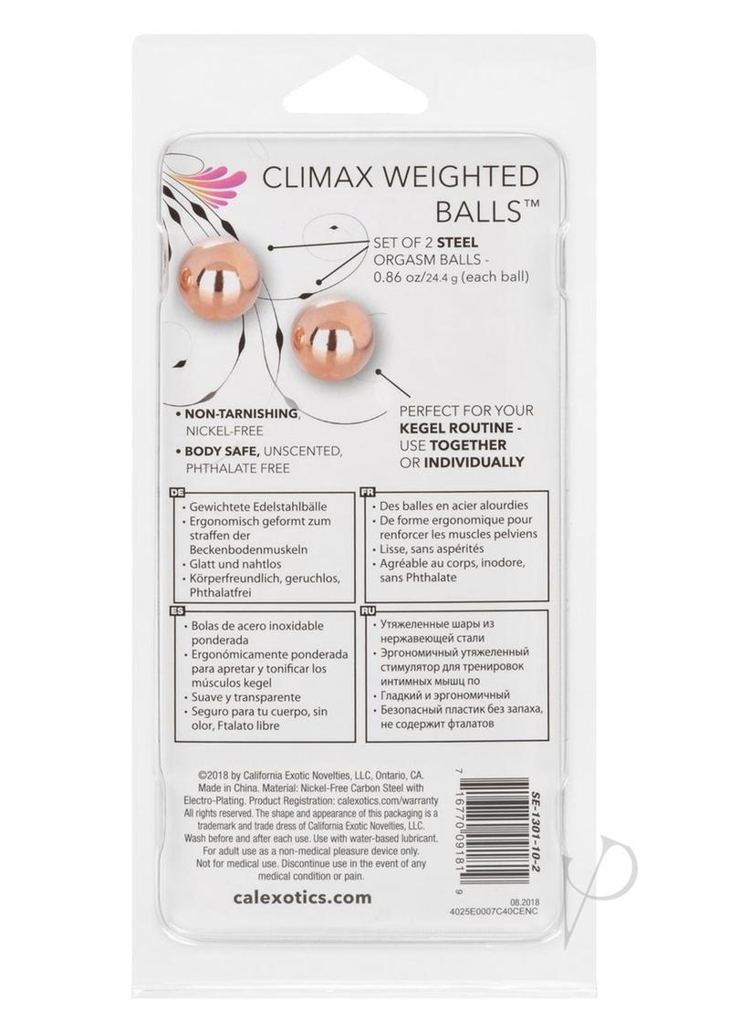 Climax Weighted Balls