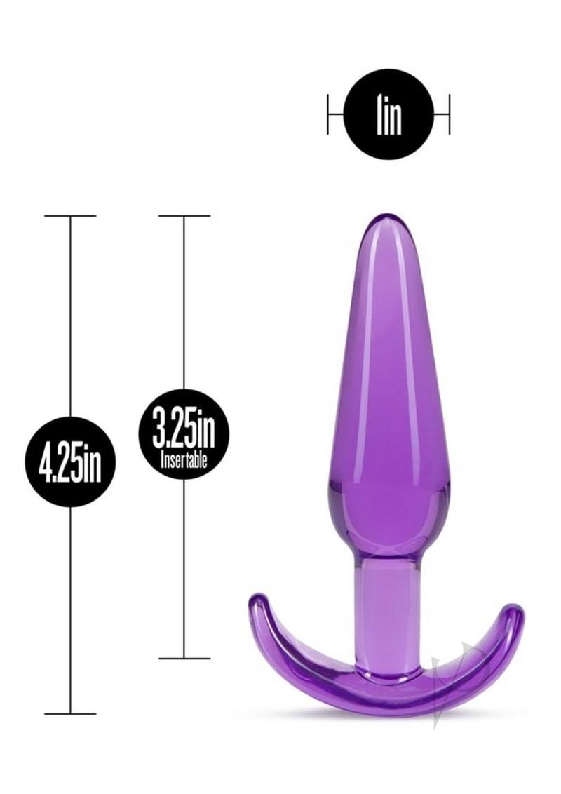 B Yours Slim Anal Plug Purple