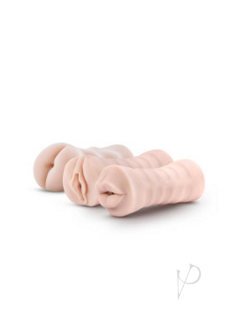 M For Men Lube Vibe Stroker Kit 3pk Van