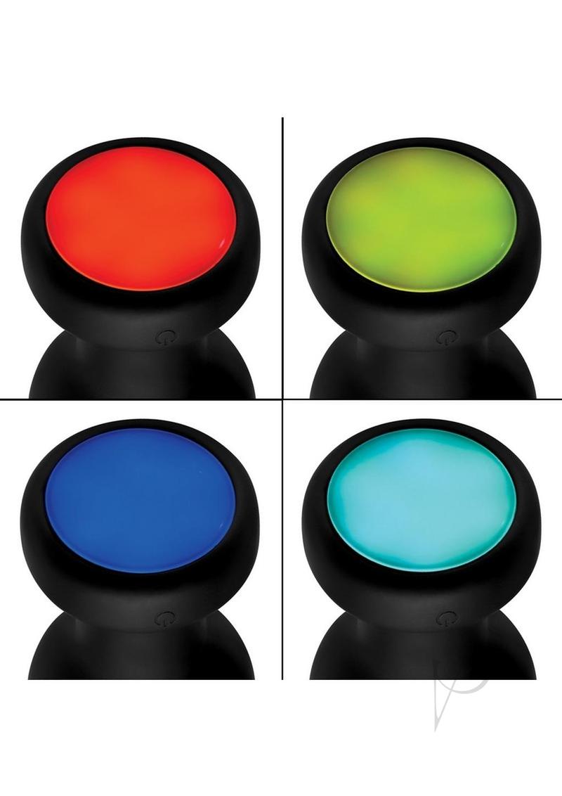 Booty Sparks Silicone Vibe Led Plug Sm