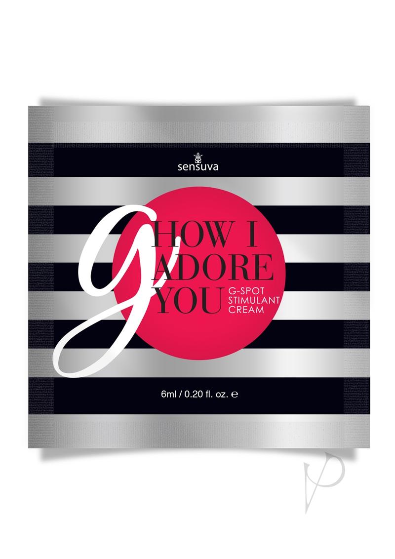 G How I Adore You Cream Single Pillow